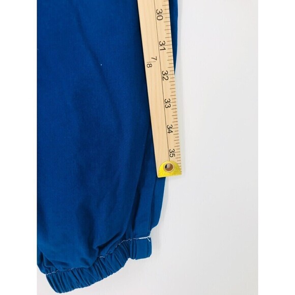 EDIKTED Royal Blue Cargo Pants 100% Cotton Baggy Lightweight Juniors Size L New‎ - Picture 5 of 16